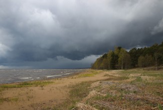 Peipsi järve rannik Rannapungerjal